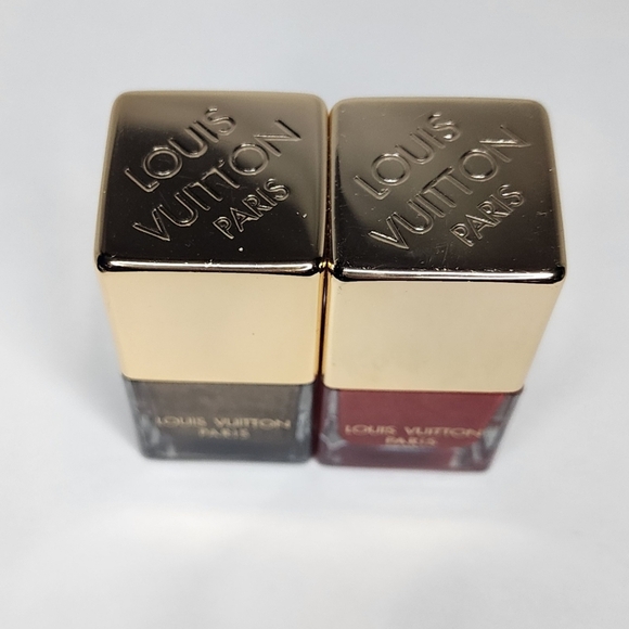 Rare Authentic Louis Vuitton nail polish VIP Japan Red Gold Vernis - Picture 2 of 8